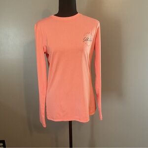 Salt Life Women's Vibrant Coral Long Sleeve Tee